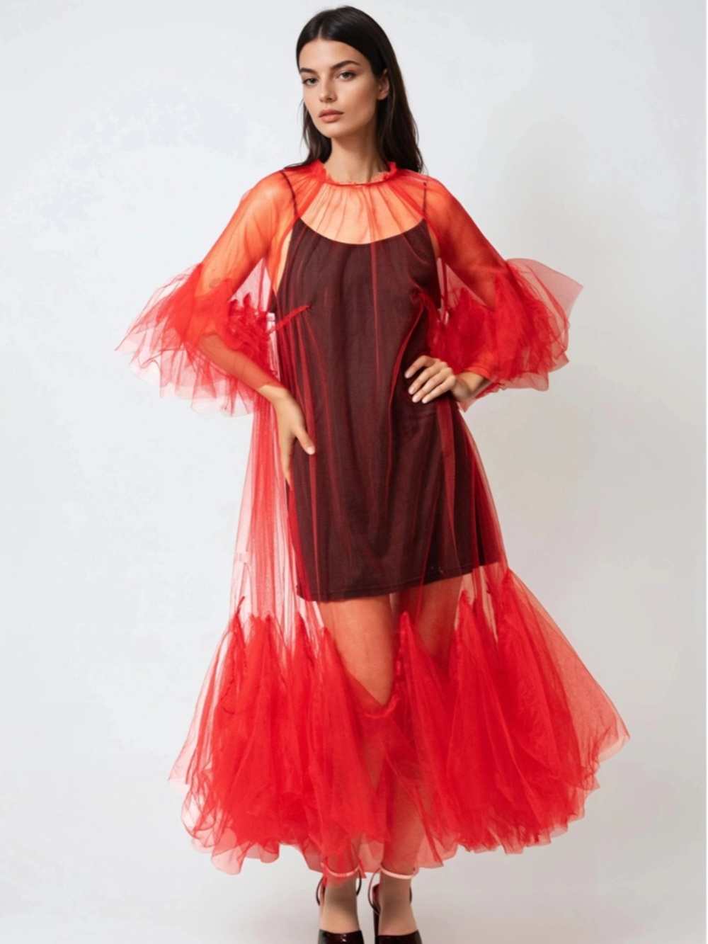 Kate Hewko Avant Garde Tulle Overlay